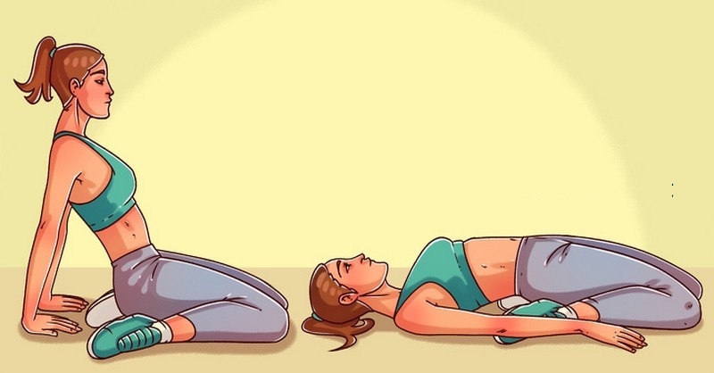 8 ľahkých cvičení pred spaním, po ktorých budete spať ako bábätko