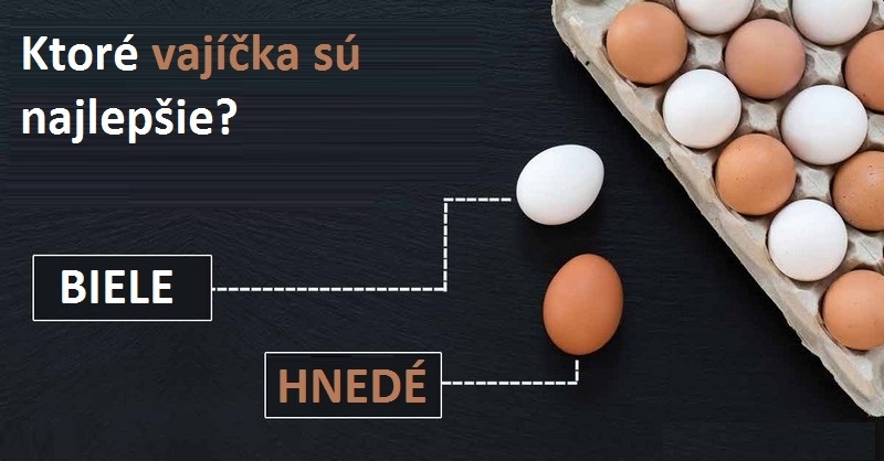 Aký je rozdiel medzi hnedými a bielymi vajíčkami